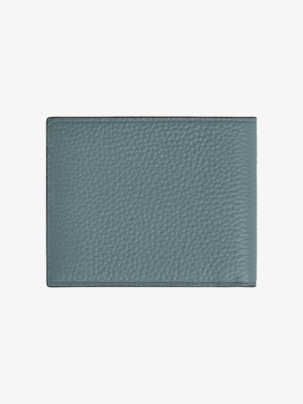 Portefeuilles 6 CC GRAIN bleu gris, MONTBLANC