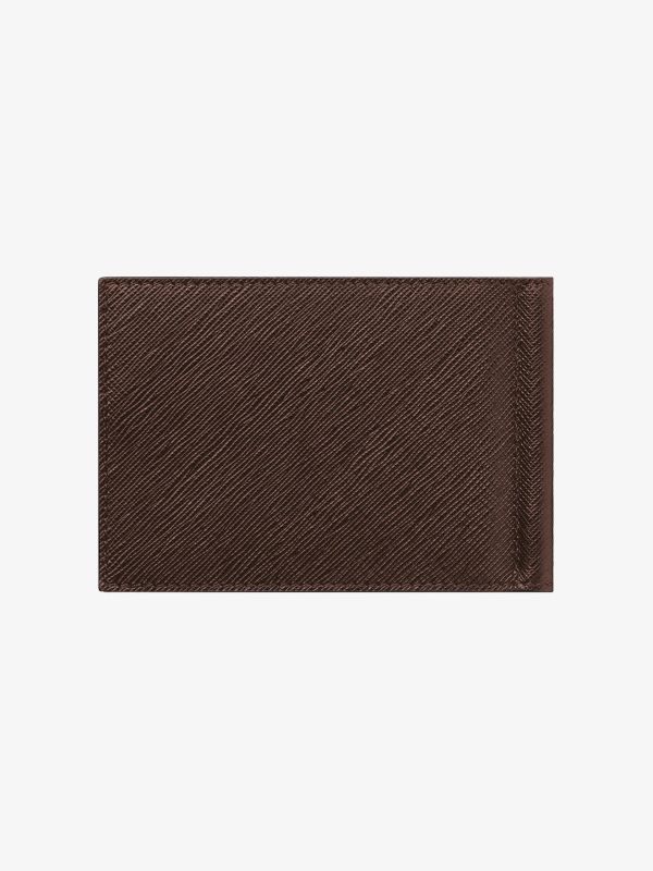 Portefeuilles 6 CC SARTORIAL brun clair, MONTBLANC