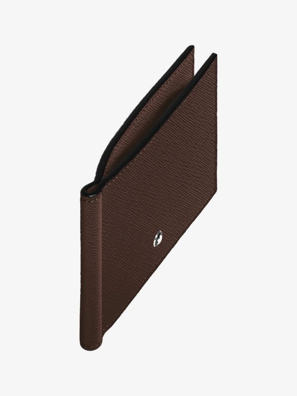 Portefeuilles 6 CC SARTORIAL brun clair, MONTBLANC