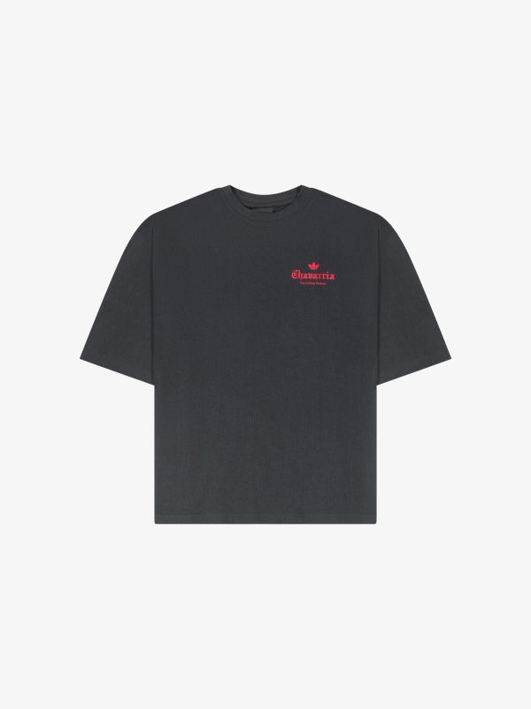 T-Shirt "Chavarria Dark Rose" schwarz