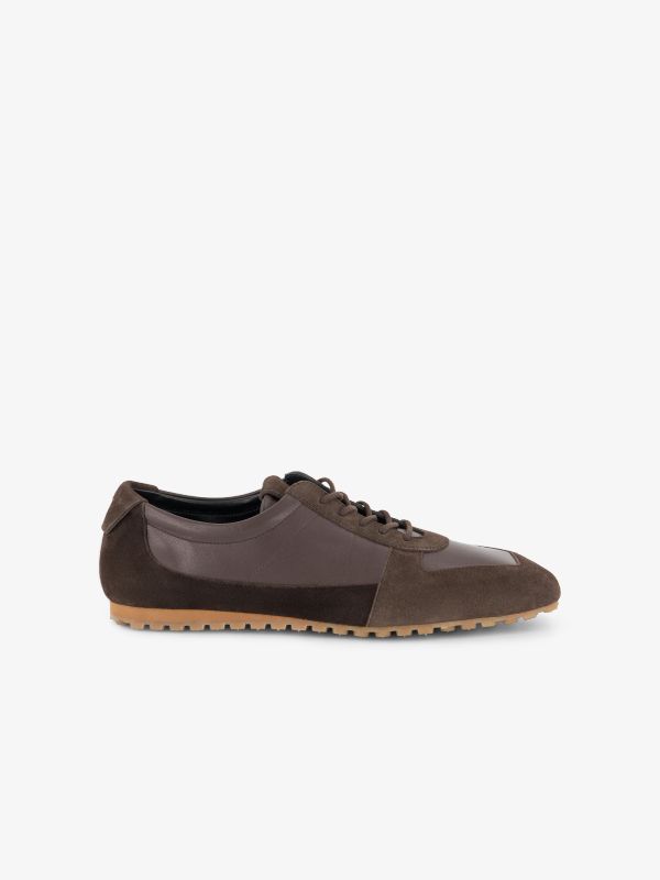 Ledersneaker "Uma" braun