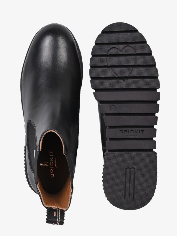 Chelseaboot schwarz, CRICKIT
