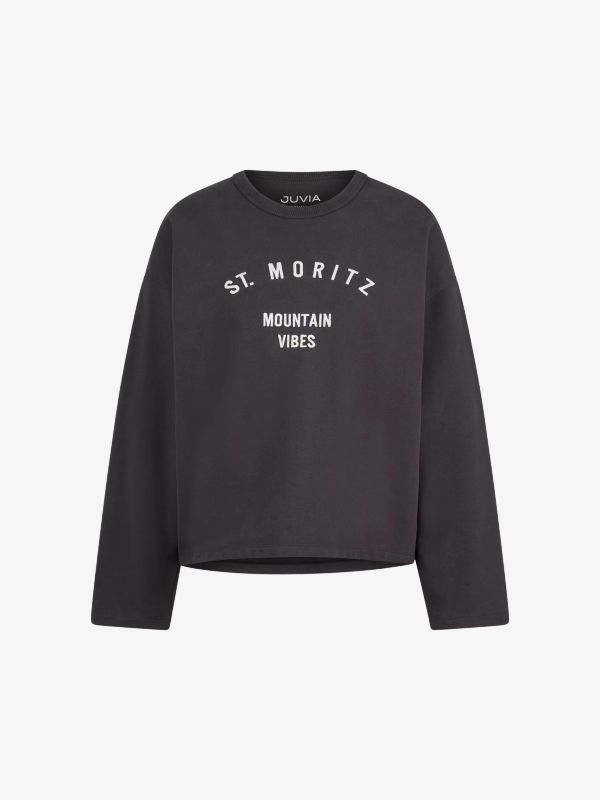 Sweatshirt "Arianna" anthrazit