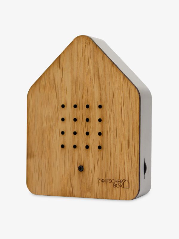 Birdybox rayé brun clair