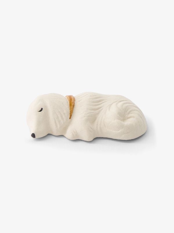 Essstäbchenhalter DOG WHITE ecru