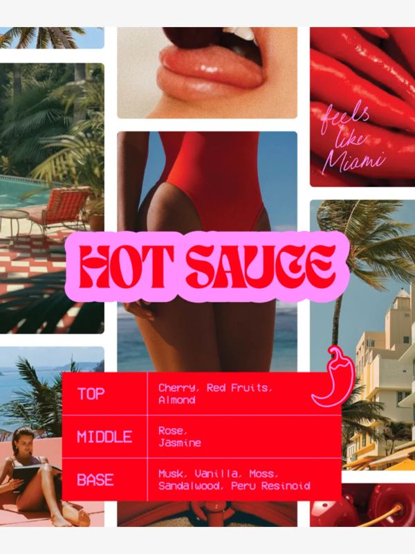 Body Mist Hot Sauce, GLOW HUB