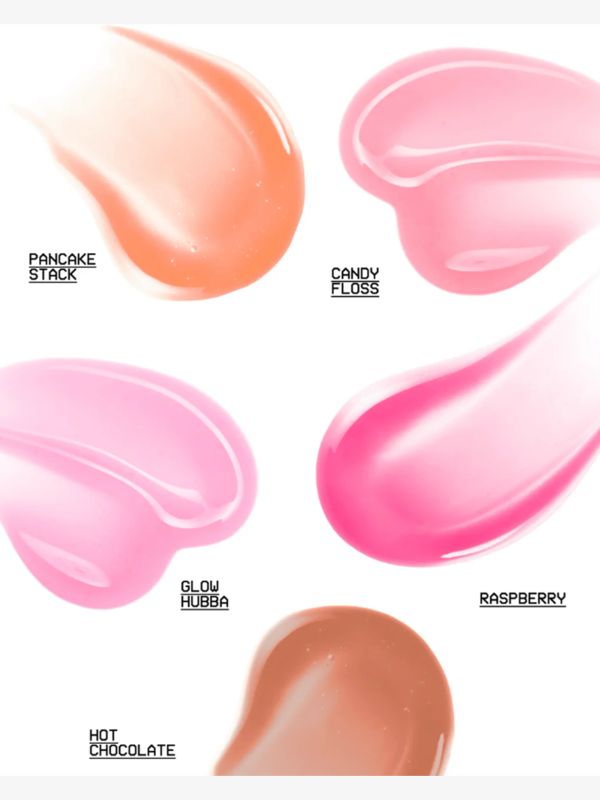 Lip Slip Glossy Tinted Lip Oil Raspberry Bite, GLOW HUB
