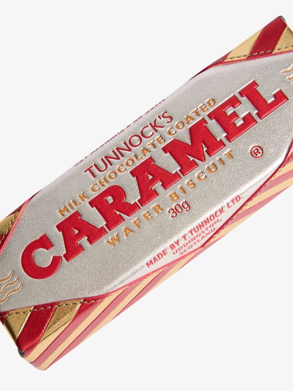 étui à lunettes Tunnock dorée, ANYA HINDMARCH