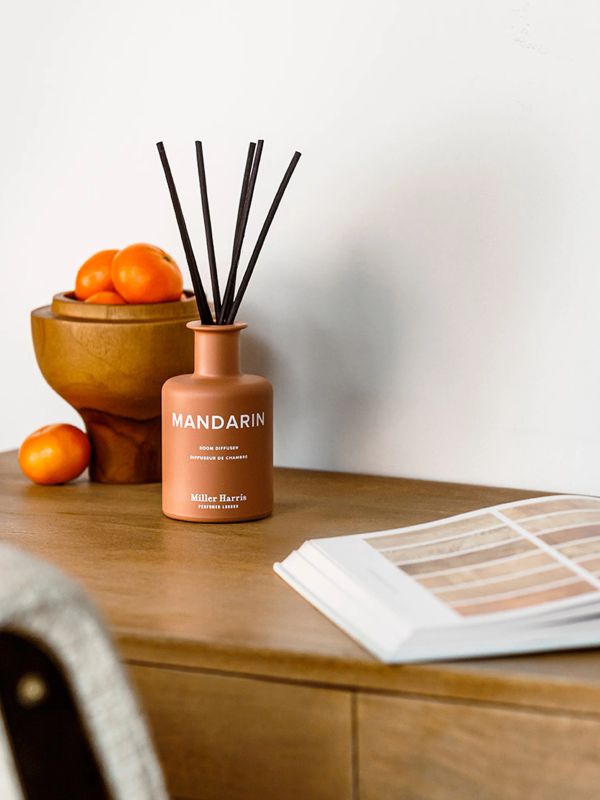 Diffuseur d'ambiance parfumé à la mandarine cosmetic, MILLER HARRIS