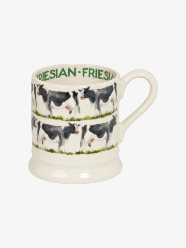 tasse Friesian Cow blanc/à petits motifs