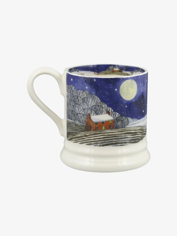 Tasse weiss/klein gemustert, EMMA BRIDGEWATER