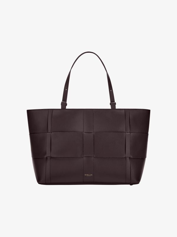 Sac à bandoulière "Florence" bordeaux, DEMELLIER LONDON