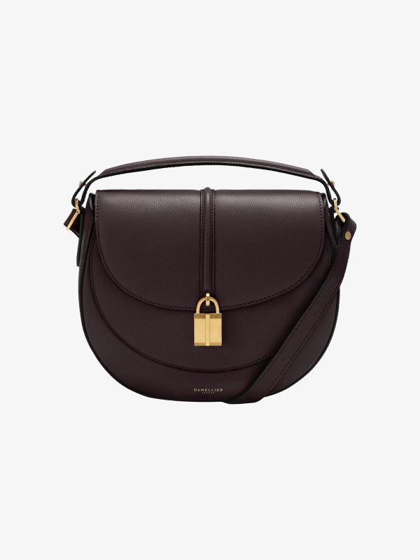 Crossbody bag "Siena Saddle" bordeaux