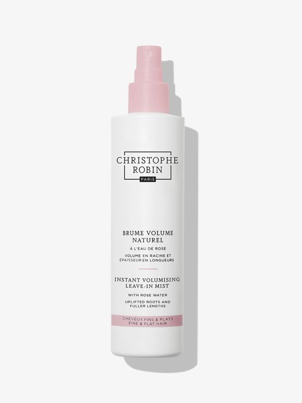 Brume volume naturel à l'eau de rose