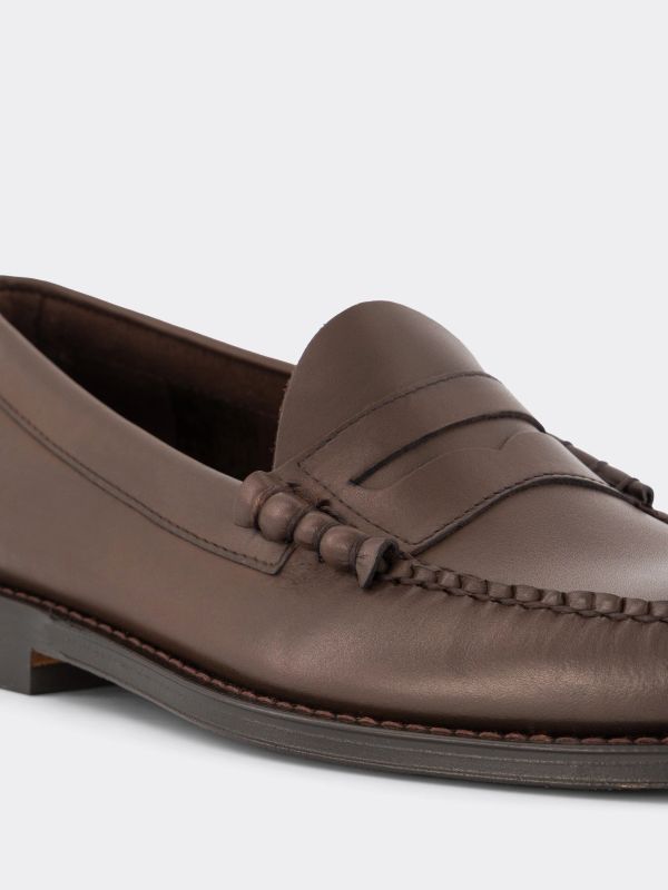 Mocassin brun, G.H.BASS
