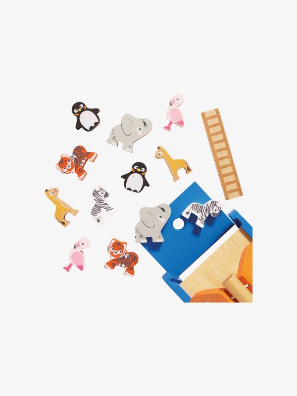 Spielset "Holz Form Sortierer - Noah's Arche" orange, LETOYVAN