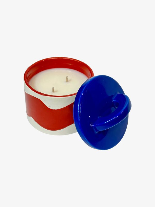 Duftkerze Pablo COBALT/RED