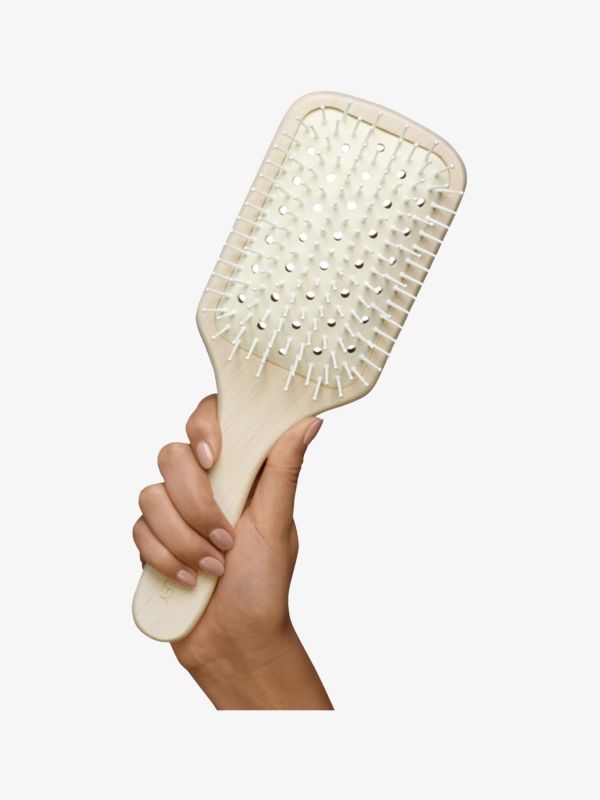 Vented Paddle Hairbrush Philip Kingsley cosmetic Transparent