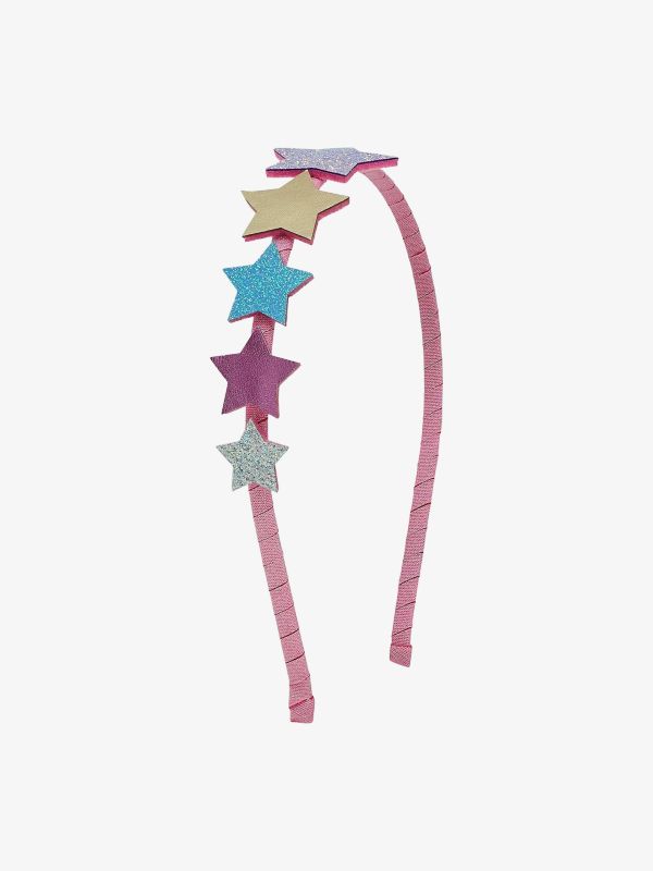 Haarreif "Sternschnuppen" pink