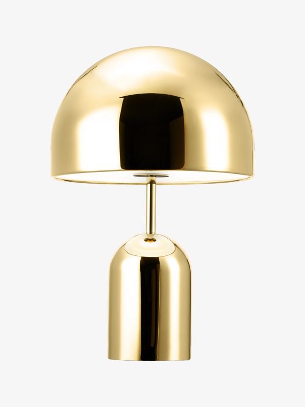 Portable lampe BELL dorée