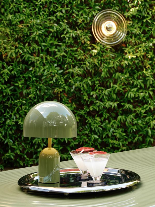 Lampe de table BELL vert foncé, TOM DIXON