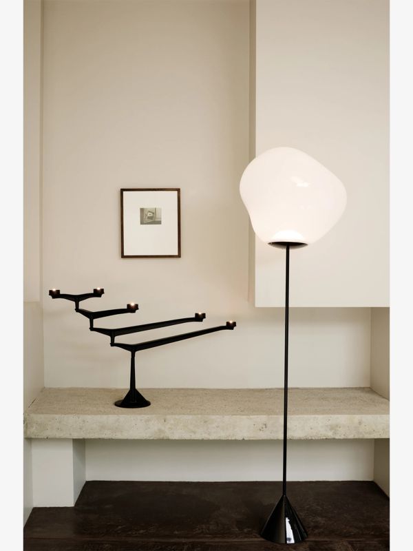 Kerzenständer Spin schwarz, TOM DIXON
