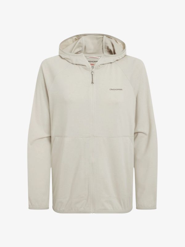 Fleecejacke NosiLife Aya Hooded Jacket beige
