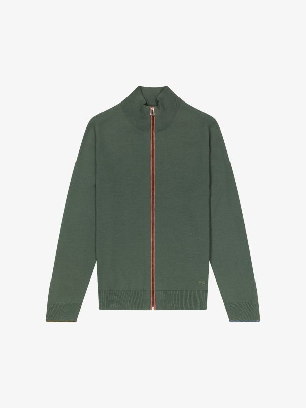 Sweatjacke grün