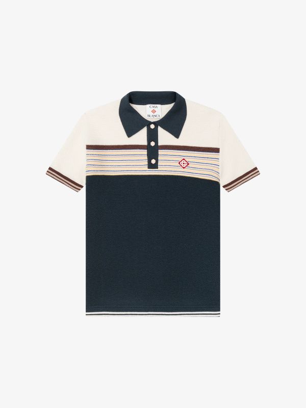Poloshirt "Café Culture" schwarz