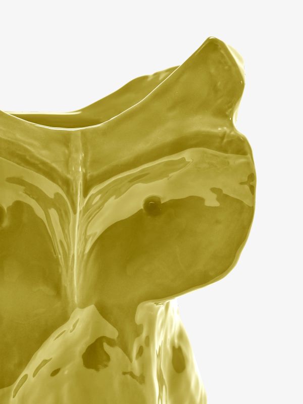 Owl Vase AFTER MIDNIGHT - MARNI jaune, SERAX