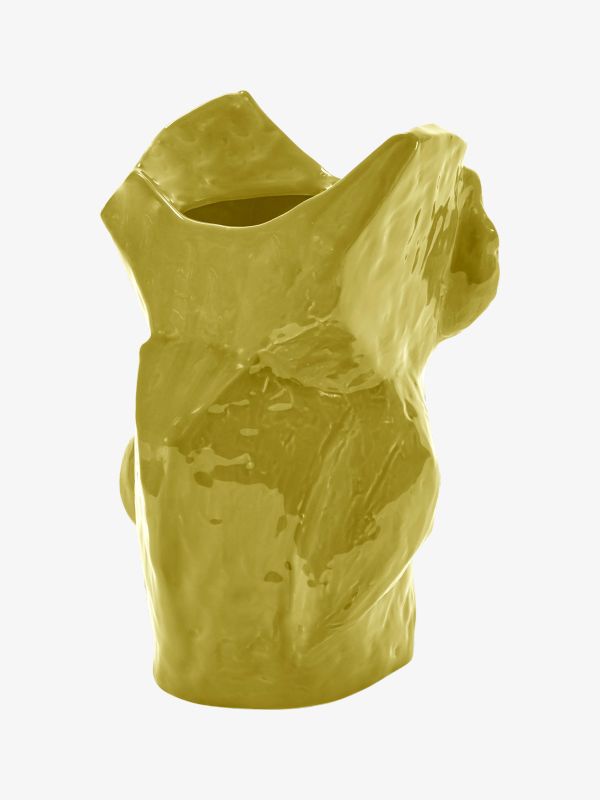 Owl Vase AFTER MIDNIGHT - MARNI jaune, SERAX