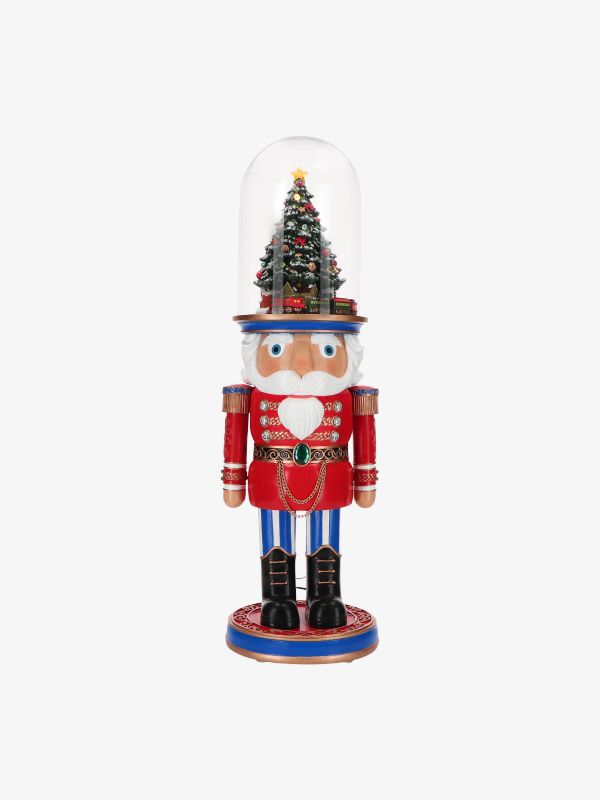 Nussknacker LED rot