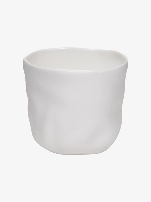 Gobelet à expresso PERFECT IMPERFECTION blanc