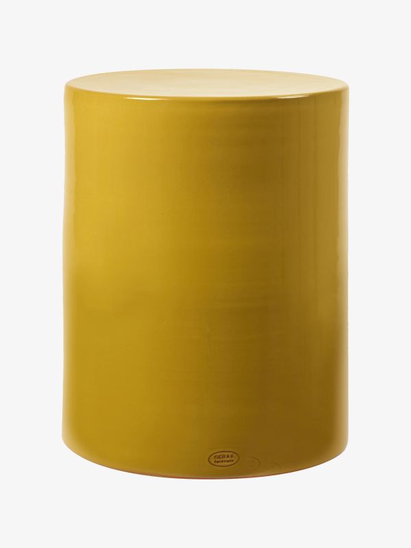 Tabouret PAWN jaune foncé