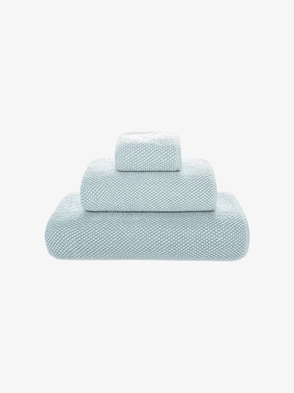 Frottierwäsche PEARLS hellblau