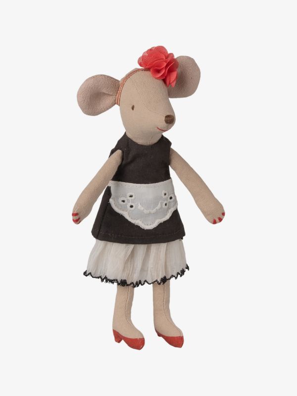 poupée de chiffon "Kosmetikmaus - Mama"
