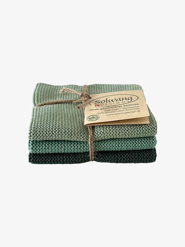 Wischlappen-Set 3-teilig efeu