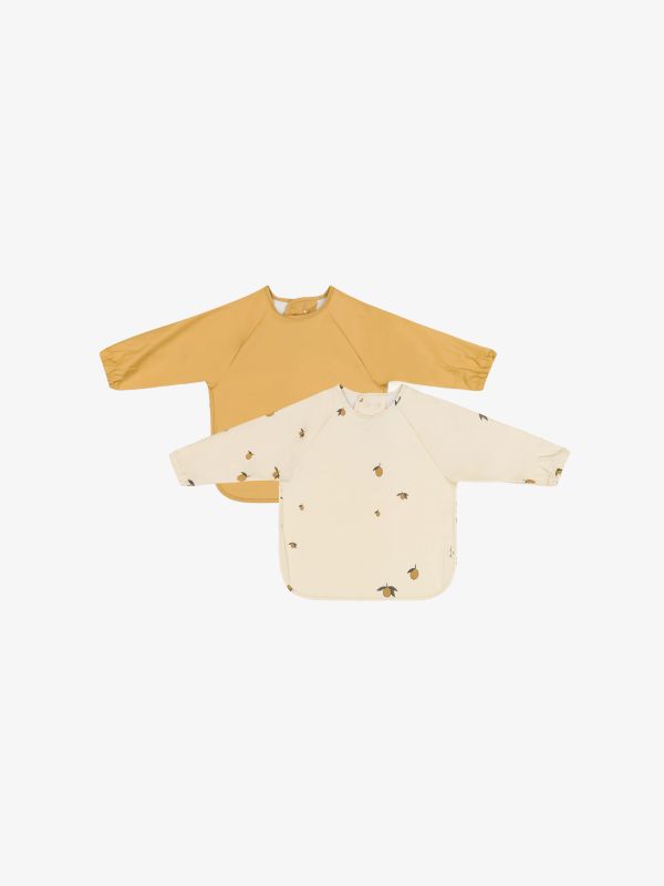 jaune/à petits motifs