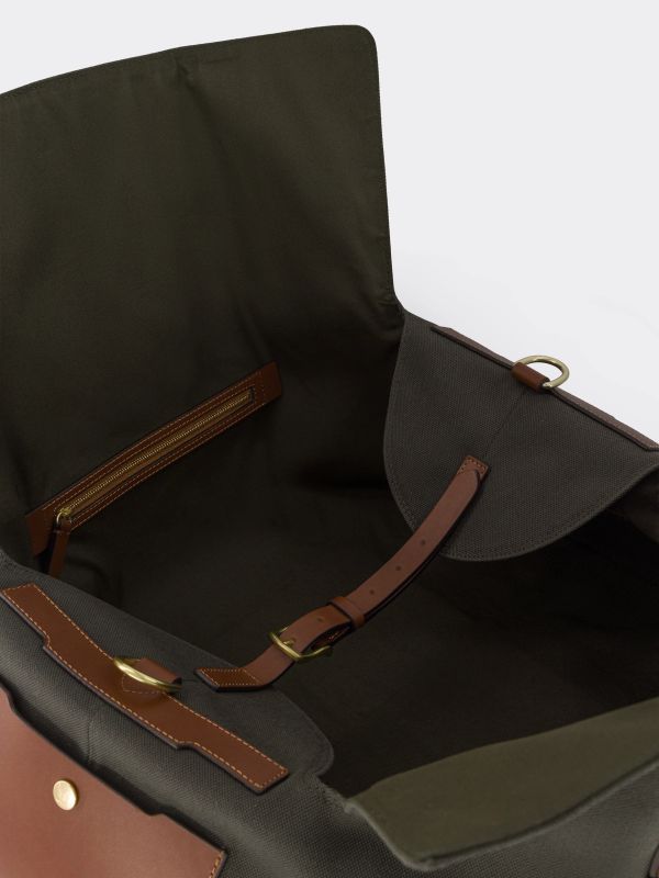 Sac de voyage "M/S Supply" vert foncé, MISMO