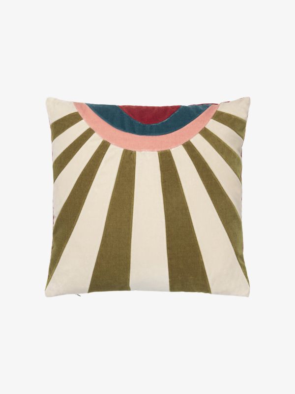 Housses de coussins avec remplissage HAZEL blanc cassé