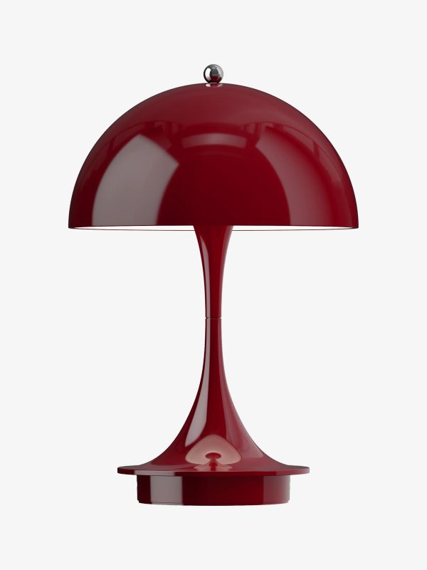 Tischlampe PANTHELLA 160 bordeaux