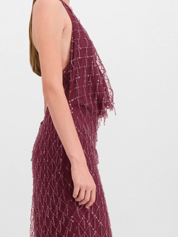 Abendkleid bordeaux, ROTATE
