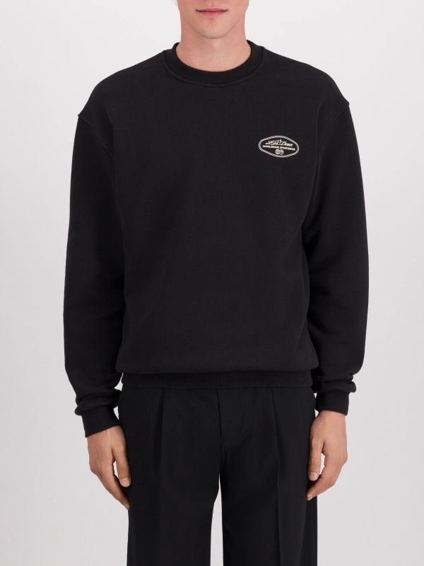 Sweatshirt "Worldwide" schwarz