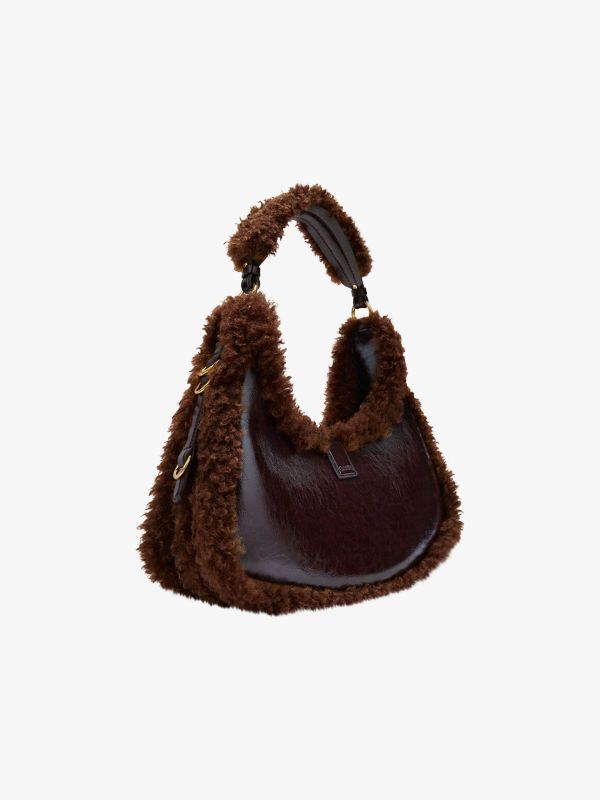 Sac à bandoulière "Kat Small" brun, GANNI