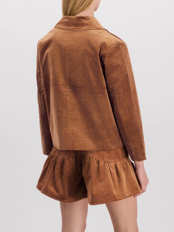 Manteau mi-saison  brun, GANNI