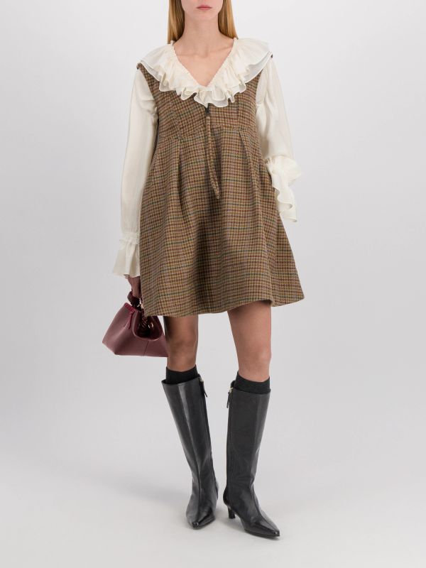 robe  brun, GANNI