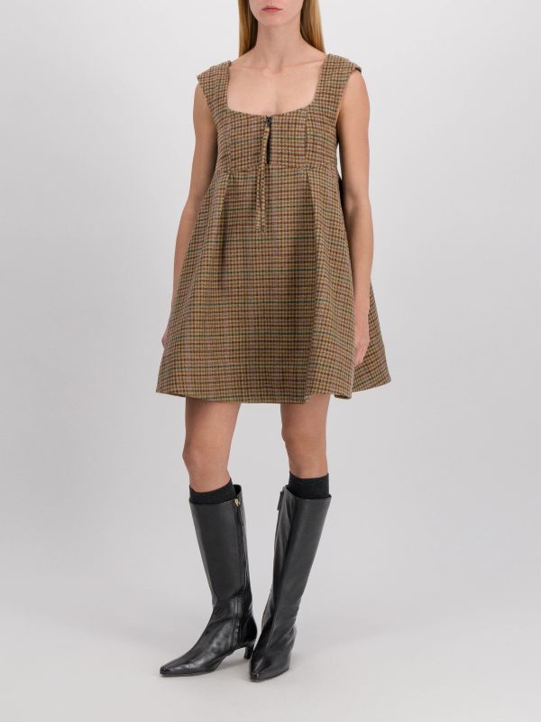 robe  brun, GANNI