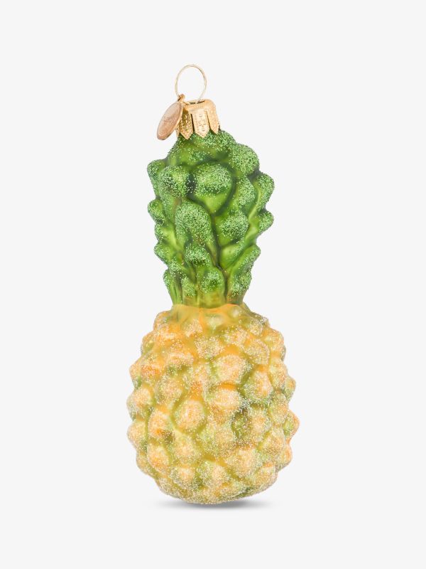 Décorations pour sapin jaune