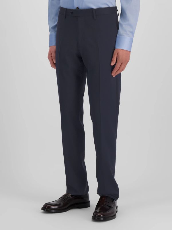 Pantalon de costume "Wolle" navy, LARDINI