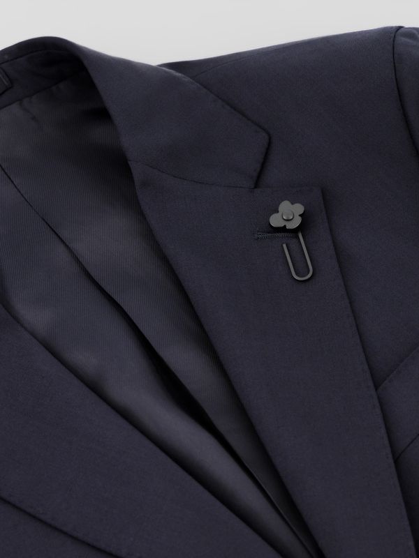 Veste de costume "Wolle" navy, LARDINI